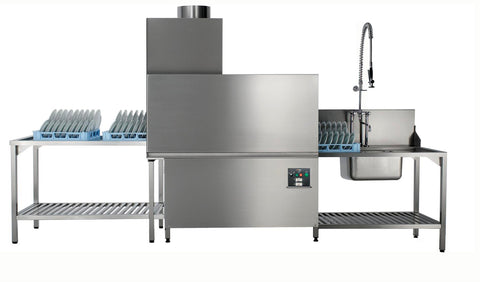 Hobart Ecomax Plus C815-A Rack Dishwasher, 18 Plate Capacity