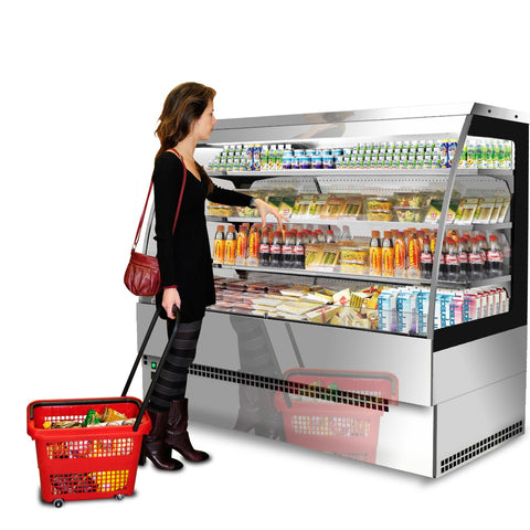 Sterling Pro EVO-SELF-90-BLACK Black Self Service Patisserie Counter, 900mm