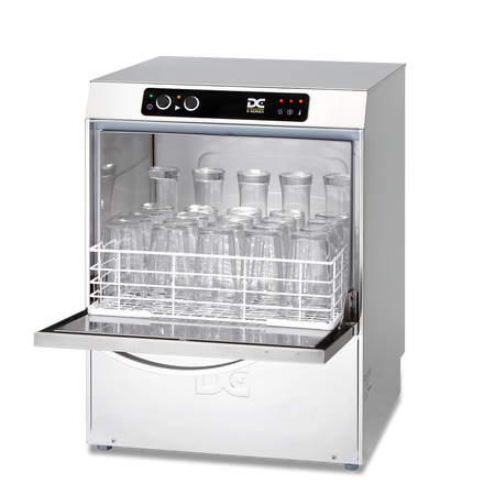 DC SG45 Standard Range 450mm Basket Frontloading Commercial Glasswasher, 30 Pint Capacity