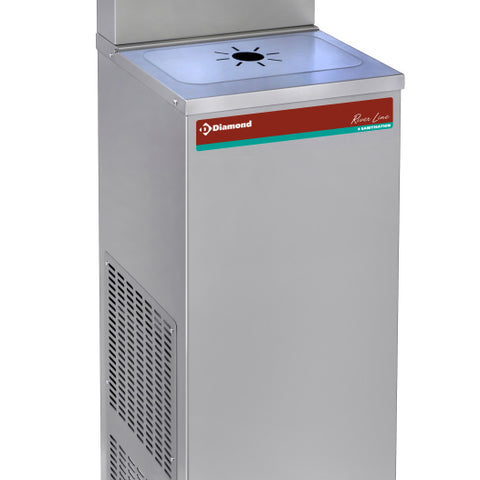 Diamond BFX-1R/15-P Stainless Steel Pedal Water Cooler, 150 Litres