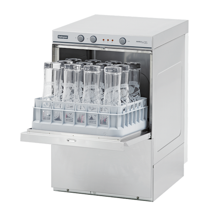 Halcyon Aimka AMH35 Undercounter Glasswasher 350 x 350mm Basket