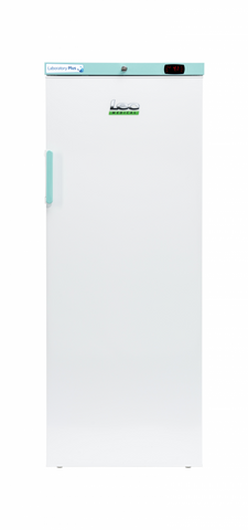 LEC Medical LSFSR310BT-UK Solid Single Door Laboratory Plus Bluetooth Enabled Upright Refrigerator, 310 Litres