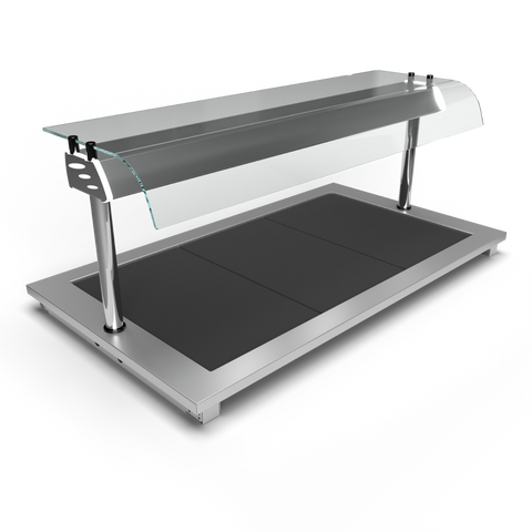 Moffat D3HT Drop-In Hot Top Model with Curved Glass Open Front Gantry