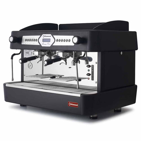 Diamond AROMA/2EB_DVA8 Black Coffee machine with Water Softener
