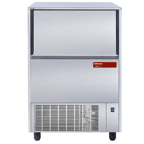 Diamond MXP-95A/N Hollow Ice Cube Maker, 75kg/24hrs Output / 37kg Storage