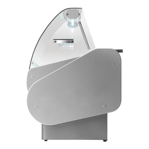 Sterling Pro SALINA80/200VCC Curved Glass Serveover Counter, 2000mm