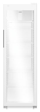 Liebherr MRFVC 4011 Glass Single Door White Display Fridge, 400 Litres