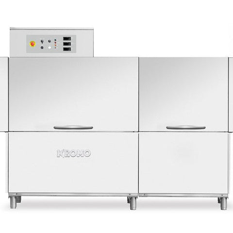 KROMO RK2440E Rack Conveyor Dishwasher 185-238 Racks/h / 500 x 500 Basket
