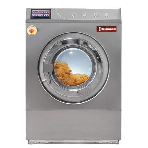 Diamond DLW14-TS/D Stainless Steel Front Loading Washer, 14kg