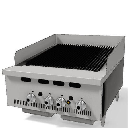 Hobart BCB600-1 Bonnet 600mm Gas Charbroiler, 14.8kW