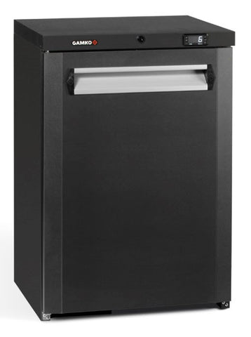 Gamko MG3/150R Maxiglass Right Hand Hinged Solid Single Door Undercounter Bottle Cooler, 150 Litres
