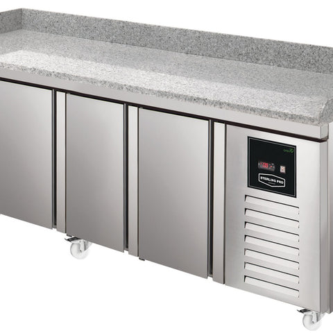 Sterling Pro Green SPI-7-225-40-GR 4 Door Granite Fridge Counter, 615 Litres
