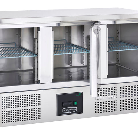 Sterling Pro Cobus SPU303 3 Door Undermounted Counter, 368 Litres