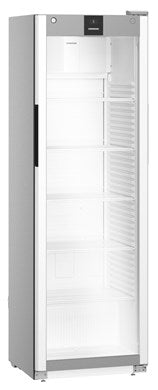 Liebherr MRFVD 4011 Glass Single Door Grey Display Fridge, 400 Litres