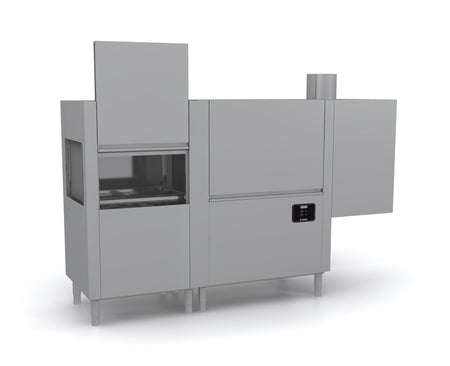 Krupps EVO321 Rack Conveyor Dishwasher / 100-200 Racks/h / 500 x 500 Basket