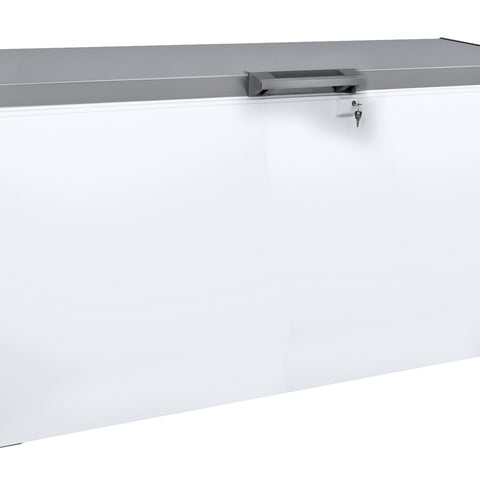 Sterling Pro Green SPC465SS Chest Freezer / Chiller / Fridge with Stainless Steel Lid, 469 Litres