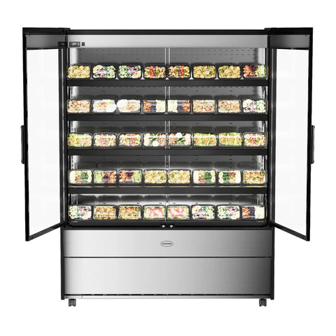 Foster EMD1500G/44-108 EcoShow Multideck with Double Glass Doors, 1495mm