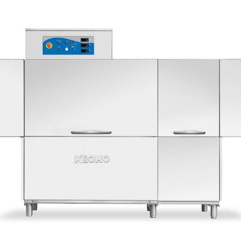 KROMO RK1840E Rack Conveyor Dishwasher 148-190 Racks/h / 500 x 500 Basket