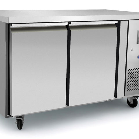 Atosa EPF3422HD 2 Door Preparation Counter Fridge, 280 Litres