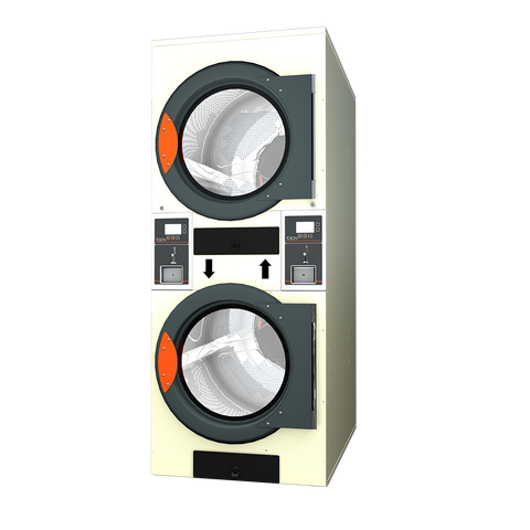 Tolon TRDS11 Stacked Coin Operated Tumble Dryers (11 kg each)