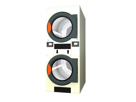 Tolon TRDS16 Stacked Tumble Dryers (16 kg each)