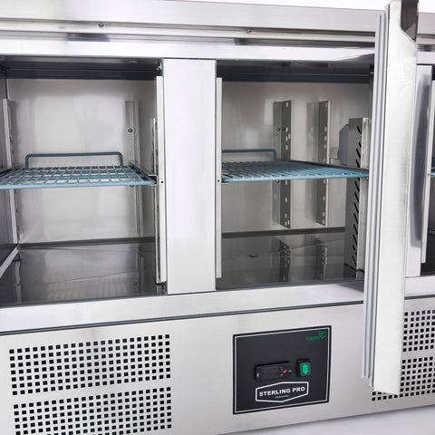 Sterling Pro Cobus SPU303 3 Door Undermounted Counter, 368 Litres