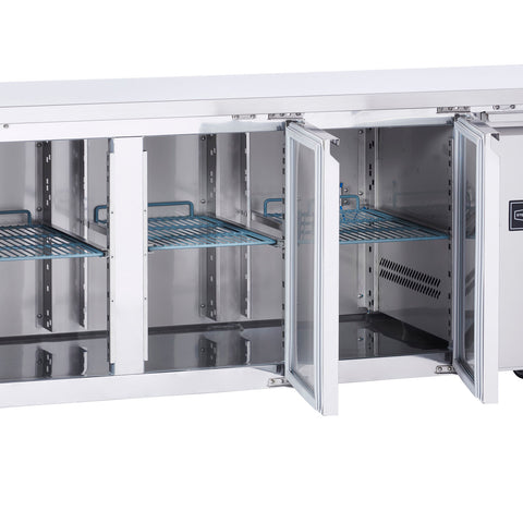 Sterling Pro Cobus SPCR300P 3 Door Refrigerated Counter, 417 Litres