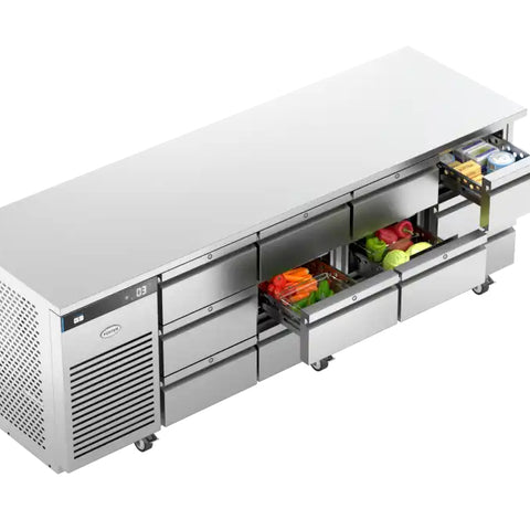 Foster EP1/4H/43-336 EcoPro G3 12 Drawer Refrigerated Counter, 585 Litres