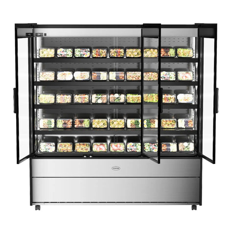 Foster EMD1800G/44-110 EcoShow Multideck with Triple Glass Doors, 1795mm