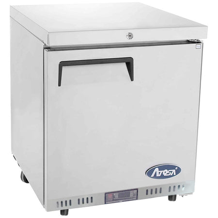 Atosa MBC24F Single Door Stainless Steel Undercounter Freezer, 145 Litres