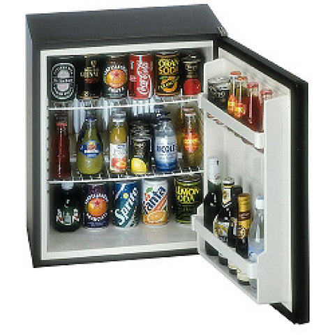 Diamond C330S-LIQ Solid Single Door Black Minibar Fridge, 33 Litres