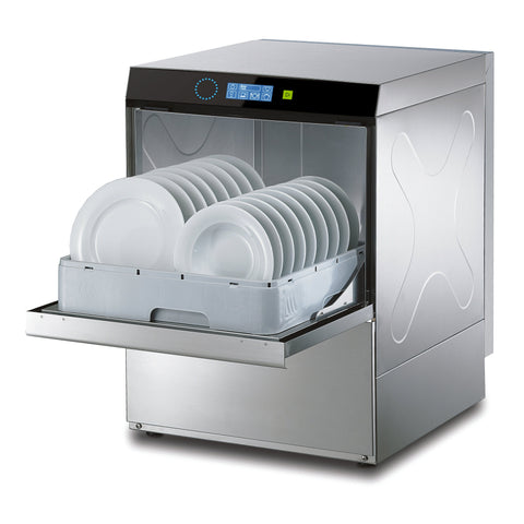 Krupps ELS51E Undercounter Dishwasher 500mm Basket with Drain Pump & Water Softener