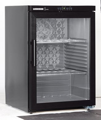 Liebherr WKB 1812 Black Undercounter Wine Cooler, 135 Litres