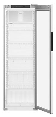 Liebherr MRFVD 4011 Glass Single Door Grey Display Fridge, 400 Litres