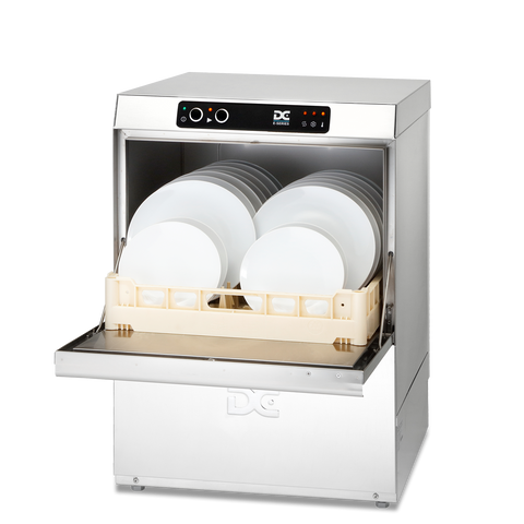 DC ED50 Economy Range 500mm Basket Frontloading Commercial Dishwasher, 18 Plates