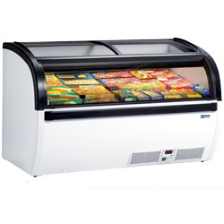 Diamond VISUAL-15-R2 Panoramic Deep Freezer with Sliding Glass Doors