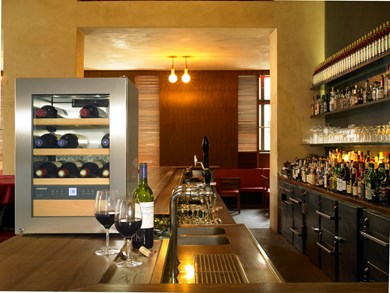 Liebherr WKES 653 Stainless Steel Undercounter Wine Cooler, 48 Litres