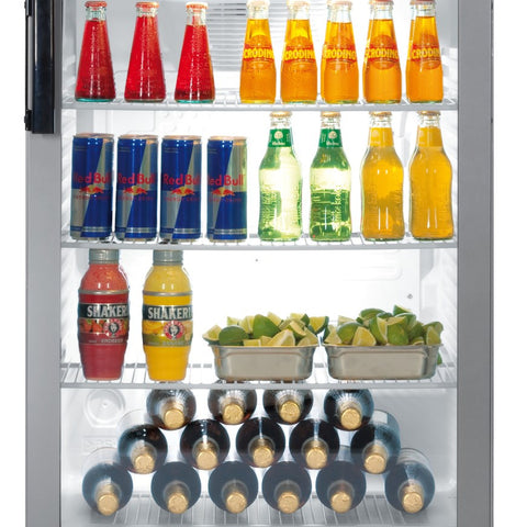 Liebherr FKvesf 1803 6.3 cuft Glass Single Door Undercounter Display Chiller, 171 Litres