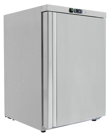 Sterling Pro Cobus SPR200S Single Door Stainless Steel Undercounter Refrigerator, 140 Litres