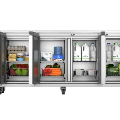 Foster EP1/4H/43-260 EcoPro G3 4 Door Refrigerated Counter, 585 Litres