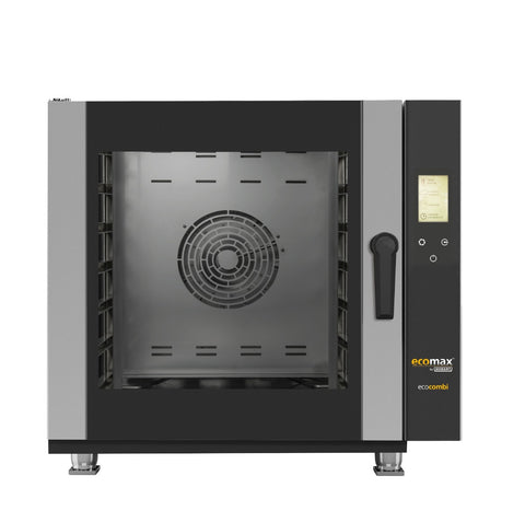 Hobart Ecomax HECMFE6 Full Touch Electric 6 x 1/1GN Grid Combi Oven, 9.5kW