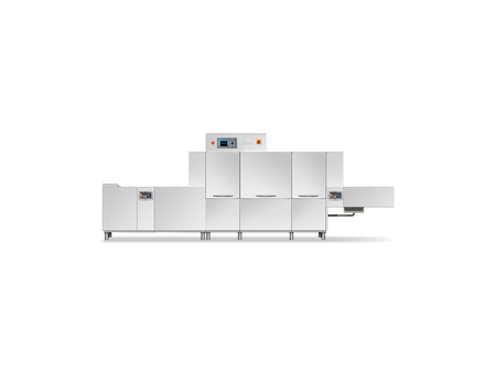KROMO QK 3760 AS6 Flight Conveyor Dishwasher 3300 dishes/h / Opening 450mmH