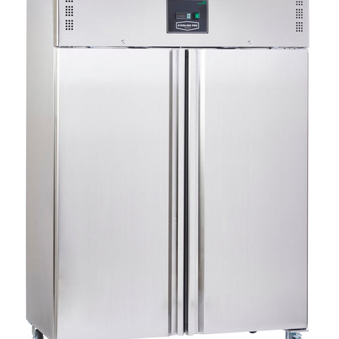 Sterling Pro Cobus SPF212NV Double Door Gastronorm Freezer, 1200 Litres