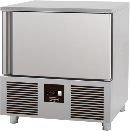 Sterling Pro SP0523BC-HC 5 Grid Single Door Blast Chiller / Freezer, 23kg/13kg