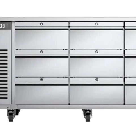 Foster EP1/3H/43-232 EcoPro G3 9 Drawer Refrigerated Counter, 435 Litres