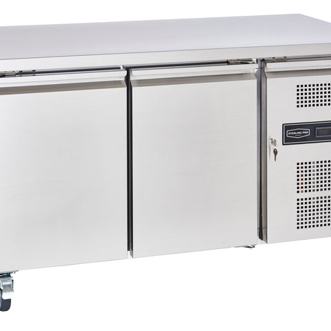 Sterling Pro Cobus SPCF200N 2 Door Freezer Counter, 282 Litres