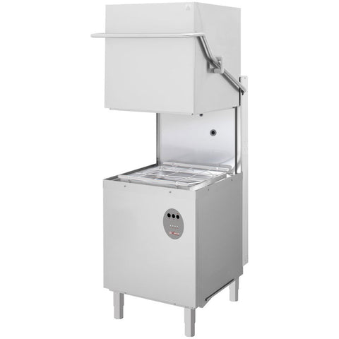 Diverso WR-LVCP-12 Hood dishwasher, square basket 500x500 mm