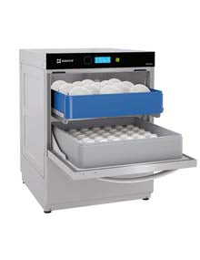 Krupps commercial undercounter dishwasher double basket.