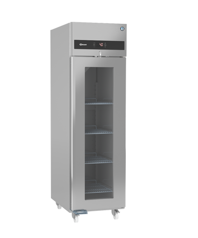 Hoshizaki Premier KG 60 C DR U Glass Single Door Stainless Steel Upright Display Refrigerator, 480 Litres