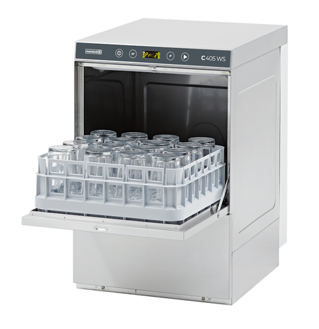 Maidaid C405 WS Undercounter Glasswasher 390mm Basket with Drain Pump & Built-In Water Softener